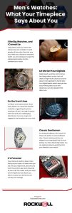 What Your Timepiece Says About You Infographic