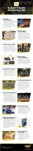 10 Budget-Friendly Wargaming Tips Infographic