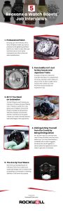 5 Reasons a Watch Boosts Job Interviews Infographic