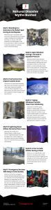 7 Natural Disaster Myths Busted Infographic
