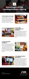 4 Advantages of Kids Learning Problem-Solving Infographic