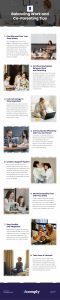 8 Balancing Work and Co-Parenting Tips Infographic
