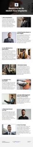 8 Beard Styles to Match Your Implants Infographic