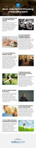 7 Must-Asks Before Choosing a Hypnotherapist Infographic