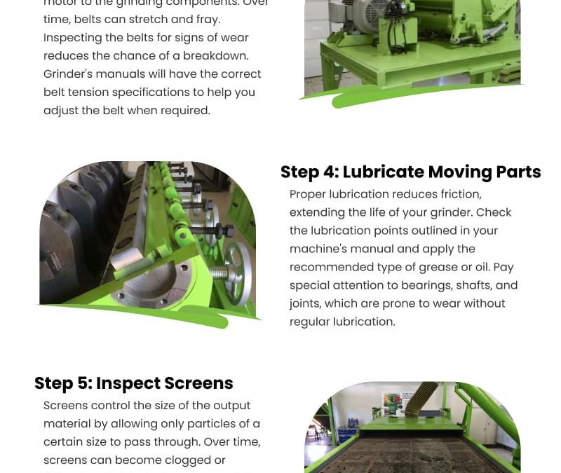 7 Wood Grinder Maintenance Steps