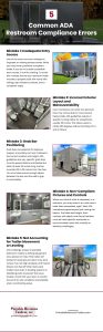 5 Common ADA Restroom Compliance Errors Infographic