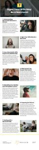 7 Signs Your Wife May Be a Narcissist Infographic