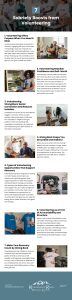 7 Sobriety Boosts from Volunteering Infographic