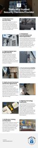 7 Traits of a Trusted Security Camera Provider Infographic