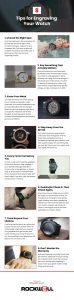 8 Tips for Engraving Your Watch Infographic