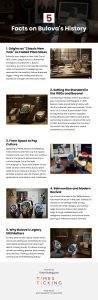 5 Facts on Bulova's History Infographic