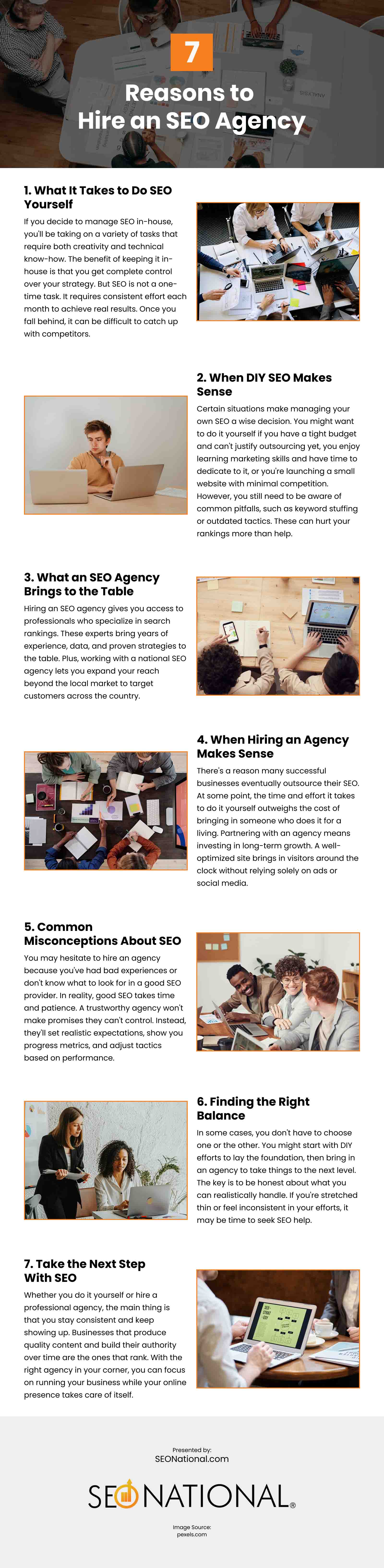 7 Reasons to Hire an SEO Agency Infographic 7 Reasons to Hire an SEO Agency Infographic