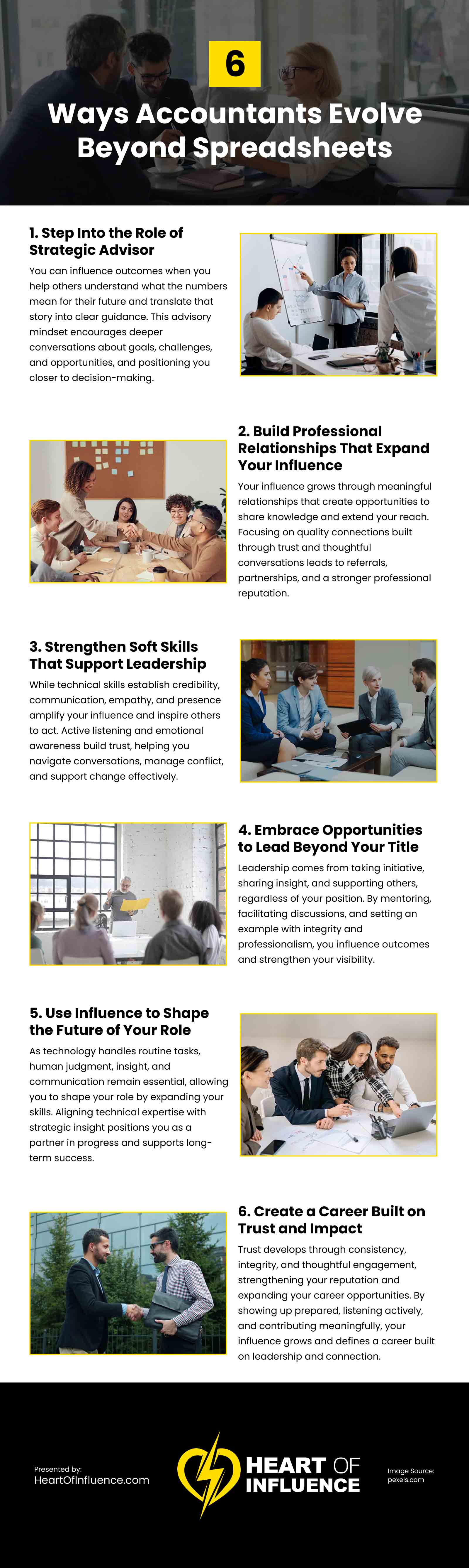 6 Ways Accountants Evolve Beyond Spreadsheets Infographic